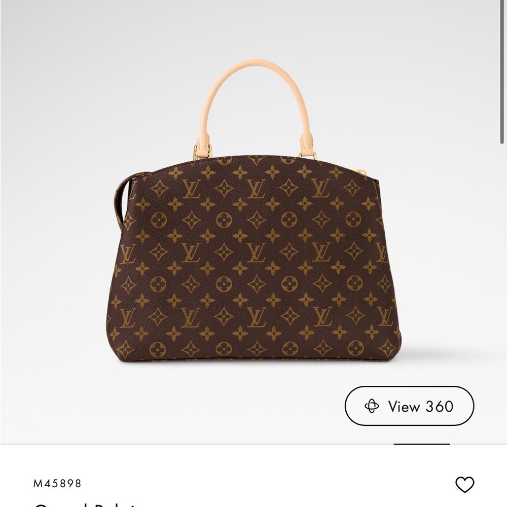 Louis Vuitton Grand Palais Brown Monogram Handbag - Picture 5 of 6